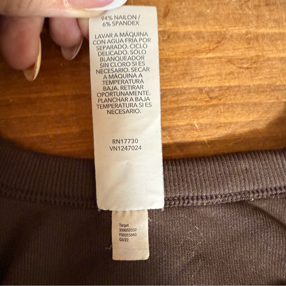 JoyLab Brown Leggings and Top Set - Picture 7 of 7